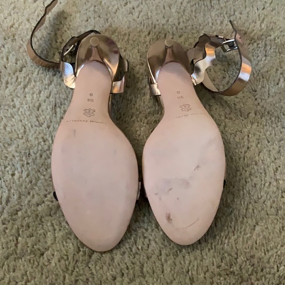 Loeffler Randall Reina Scalloped Heel Sandal Size 9.5 - Picture 2 of 4